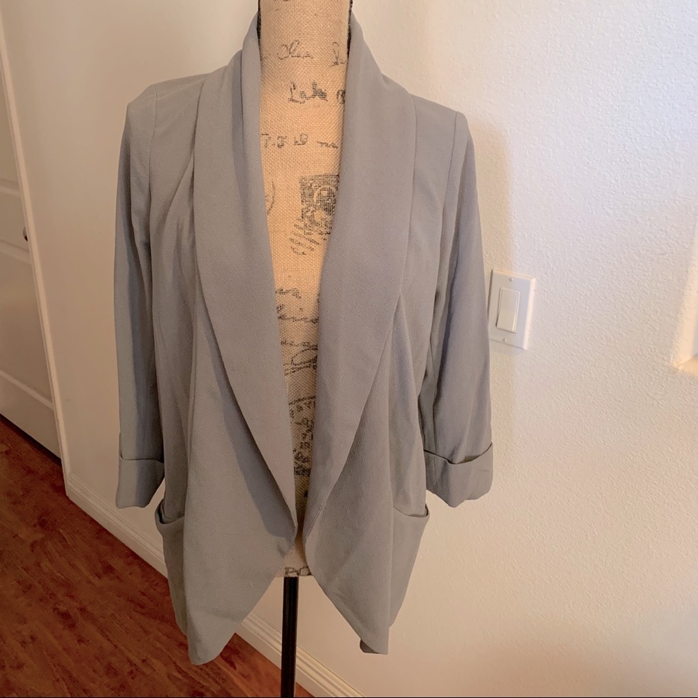 Aritzia Grey Blazer S